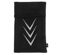 Sacoche de Bras pour Smartphone de Sport, Polyester Noir | Poche Pratique, Maintien Élastique, Pliable et Stable, pour Course et Fitness, Format Compact