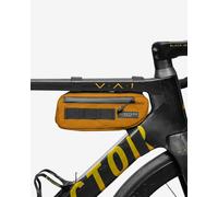 ALMSTHRE Sacoche compacte pour Cadre de vélo - Or californien | Fermetures éclair imperméables et accès Double Face pour Les Cadres de Route, VTT et vélo électrique