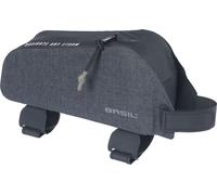 SACOCHE DE CADRE VELO BASIL NAVIGATOR STORM NOIR FIXATION VELCRO 0.8L -