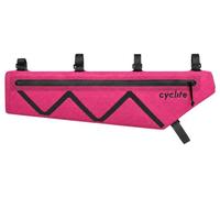 Sacoche de cadre cyclite frame bag xt 02 3 2 l rose