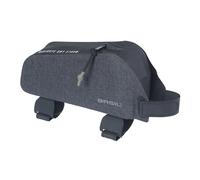 SACOCHE DE CADRE VELO BASIL NAVIGATOR STORM NOIR FIXATION VELCRO 0.8L -