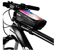 Sacoche de Cadre vélo - iFanze® - étanche écran 65'' - coque dure antichoc - noir
