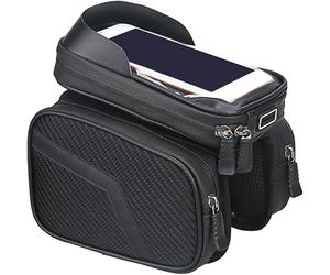 Sacoche de Cadre Vélo pour Focus JARIFA² 6.8 Nine 2021, Étanche Multifonctionnel Sac de Support de Téléphone pour Vélo, Sac de Rangement Vélo