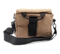 Sacoche de caméra VHBW en canvas maron-gris pour Panasonic Lumix DC-TZ91, DMC-FZ1000, DMC-FZ2000, DMC-FZ300 - Gris G
