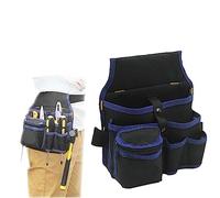 Sacoche de Ceinture à Outils, Sac de Rangement for Outils, Pochette, Ceinture, Trousse à, perceuse, clé, Tournevis, Sacs, Organisateur(Green)