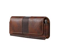 Sacoche de Ceinture Cuir Compatible avec Samsung Galaxy Z Fold 6/5/4/3/2/1 5G, Horizontal Sacs Ceinture Clip Sac Banane Cuir Housse de Transport avec Porte-Carte Compatible avec Huawei Mate X2/XS/X3