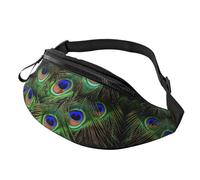 Sacoche De Ceinture Paon, Pochette Telephone Grande Capacité Sac À Dos De Randonnée Multifonction Banane Sac À Dos pour Camping Vacance Vacances