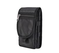 Sacoche de Ceinture pour téléphone Portable, Sacoche à Rabat pour téléphone Portable, Compatible avec iPhone 16, 15, 14, 13, 12 Pro Max, 20 x 11 cm, Pochette réglable