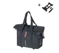 Basil Sacoches City Mik-kf 11 l Gris Black