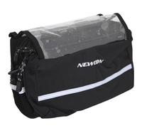 SACOCHE DE CINTRE-GUIDON VELO NEWTON N2 NOIR FIXATION FIXATION CLIP 25.8-31.8