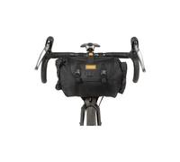 Restrap Holster Handlebar Bag 14l Argenté Black