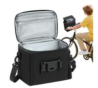 Sacoche de Guidon - Sac Isotherme pour Pique-Nique - Imperméable et léger - Réutilisable - pour Le Camping, la randonnée, Le Pique-Nique