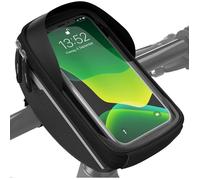 Sacoche de Guidon - Support Téléphone - Étanche - 0.65L - Fixation Velcro