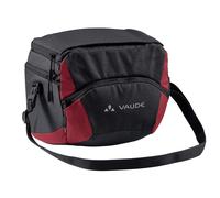 VAUDE Sacoche de guidon OnTour Box L KLICKfix Ready Noir/Carmine