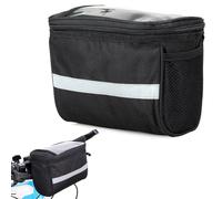 Sacoche de guidon Verk Group pour E-Bike et vélo | Support de téléphone portable | Accessoire de vélo - Sacoches de vélo transparentes pour votre guidon Sacoche de guidon Verk Group pour E-Bike et