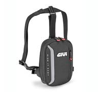 GIVI Sacoche de jambe EASY-09S Taille S Noir/Gris