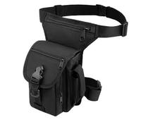 Sacoche De Jambe Moto Sac de Jambe étanche en Nylon for Femmes, Sac Banane Cuisse, Taille Moto, Sport Plein air