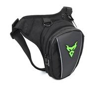 Sacoche De Jambe Moto Sacoche de Jambe de Moto en Nylon imperméable for Motocycliste, Sac de Ceinture for Motocycliste, Sac de Taille, Sac de Ceinture Sacoche Moto Jambe(Green)