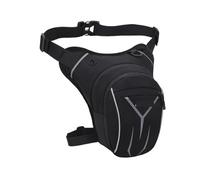 Sacoche De Jambe Moto Sacoche de Jambe imperméable for Moto, Ceinture de Cuisse, Hanche, Ceinture Abdominale(Black)