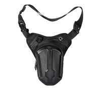 Sacoche De Jambe Moto Sacoche latérale for Moto, Sacoche de Hanche étanche for Moto, Sac à Main for téléphone Portable for Faire du vélo Sacoche Moto Jambe(Black)
