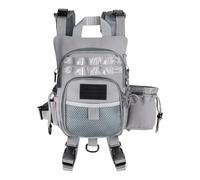 Sacoche de Pêche de Poitrine Pochette Porte-Équipement Compartimentée pour | Pack de Pêche Léger Pour Kayak Camping en Plein Air Lac Rivière Mer Bord de Mer Eau
