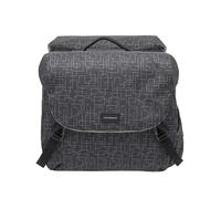 Sacoche de porte-bagages a pont Newlooxs Mondi Joy Racktime Noir 38 L