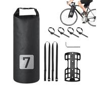 Sacoche de porte-bagages de vélo, sacoche de fourche de vélo - Sac à dos portable robuste et portable pour vélo de route, vélo en plein air