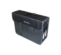 Sacoche de porte-bagages imperméable Basil Malaga 13L Noir