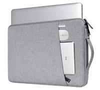 Sacoche de protection pour ordinateur portable 17,3" - Pour HP 17.3 / Envy 17 17t/ Pavilion 17, Acer Nitro 5, Lenovo IdeaPad 3 17, ASUS VivoBook Pro 17 - Gris clair