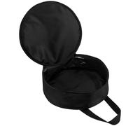 Sacoche de Rangement Ronde pour Câbles et Outils, Noire | Oxford Cloth, Poignée Portable, Grosse Capacité, Usage Varié, Protection Organisée