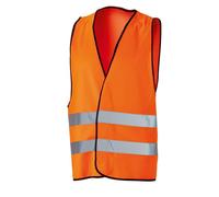 Sacoche de secours pour gilet de sécurité avec velcro, Taille:Taille unique, Couleur:orange, Classe:nv, Type de fermeture:Velcro
