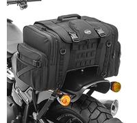 Sacoche de Selle arrière Craftride TQ1 Compatible avec Motos Custom 52-60L Noir