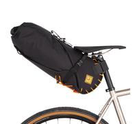 Sacoche de selle bikepacking Restrap Saddle Bag ( Noir / Orange / 14 L )