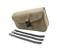 Sacoche de selle de moto en cuir PU, sac de selle de moto, accessoires de moto, bagages de voyage, sac de rangement étanche, sac de rangement de voyage compact et léger for sports d'aventure tout-terr