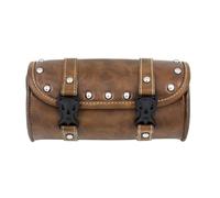 Sacoche de selle de moto en cuir PU, sac de selle de moto, accessoires de moto, bagages de voyage, sac de rangement étanche, sac de rangement de voyage compact et léger for sports d'aventure tout-terr