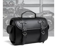 Sacoche de Selle de Moto pour BMW Motorrad 1600 Grand America, Sac Lateral pour Moto en Cuir PU, Sacs de Porte-Bagages étanches Anti-Vibrations, Moto Sac Voyage, B
