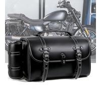 Sacoche de Selle de Moto pour BMW Motorrad 1600 Grand America, Sac Lateral pour Moto en Cuir PU, Sacs de Porte-Bagages étanches Anti-Vibrations, Moto Sac Voyage, C