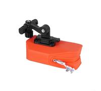 Sacoche de selle de vélo à dégagement rapide fabriquée avec un tissu imperméable pour protéger le contenu des éclaboussures de pluie et des conditions de sentier (orange)