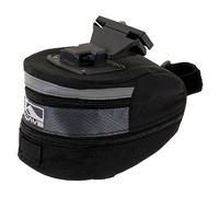 Sacoche de selle de vélo clipsable ( Noir / Gris / 1.6 L )