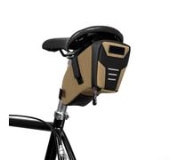 Sacoche de selle de vélo en nylon 500D pour VTT, vélo de route, rangement sous le siège, léger, résistant à l'abrasion, accessoire de cyclisme noir, blanc, marron (marron)