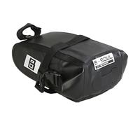 Sacoche de selle de vélo - Sacoche de siège de vélo étanche - Grand volume d'espace de rangement - Tissu - Bandes de sécurité réfléchissantes - Sous-vélo amovible pour VTT, trajets sur le