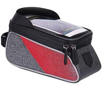 Sacoche de Selle for écran Tactile de vélo VTT, for Smartphone 6 Pouces, Compatible avec la Plupart des vélos