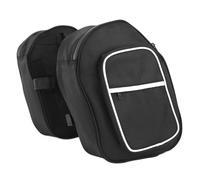 Sacoche de Selle Moto Compatible Avec Yamaha 2 Pièces Sacoches De Selle De Moto Sacs Pour Voyage Imperméables Bagages Latéraux Sacoches De Selle Sacs Barre De Protection De Cadre Sac Arrière