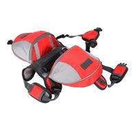 Sacoche de selle pour chien, sac à dos pour chien, sac à dos pour chien, sacoche de selle pour chien ajustable, sacoche de selle pour chien, fournitures pour chien