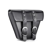 Sacoche De Selle Universelle En Cuir PU Noir Pour Moto Sacoche Latérale Pour Sportster XL883 Cafe Racer Sacoche De Selle De Moto Universelle
