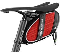 Sacoche De Selle Vélo,Sac De Siège Arrière 1l,Pour Vtt Vtc Route Pliant Vélo Étanche Réfléchissant Installation Facile.[S93]