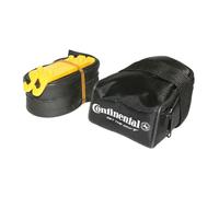 Continental Sacoche de selle ATB - chambre à air 26'' Presta + 2 démonte-pneus - Noir