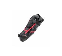 SACOCHE DE SELLE VELO ZEFAL Z-ADVENTURE R11 POUR 11L NOIR-ROUGE ETANCHE FIXATION VELCRO ( L 56cm x l 15cm x 17cm) CHARGE MAXI 5kgs