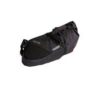 Sacoche de selle velo zefal z adventure r5 pour 5l noir etanche fixation scratch
