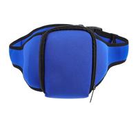 Sacoche de Taille pour Microphone, Bleue, en Polyester | Scène et Danse, Bord Renforcé, Discrète Vêtements, Protège L’émetteur, pour Acteurs et Juges